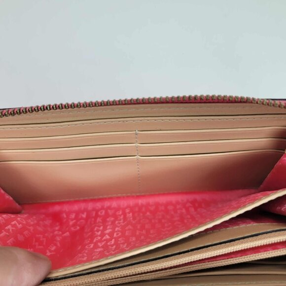 Kate Spade Bright Pink Leather Handbag and Matching Leather Purse NEAR MINT! - Picture 13 of 16